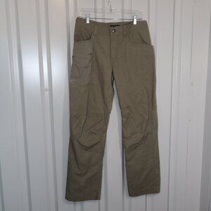 Arc'teryx Men's Lightweight Cargo Pocket Pants Tan Size 32x32 Hiking Camping